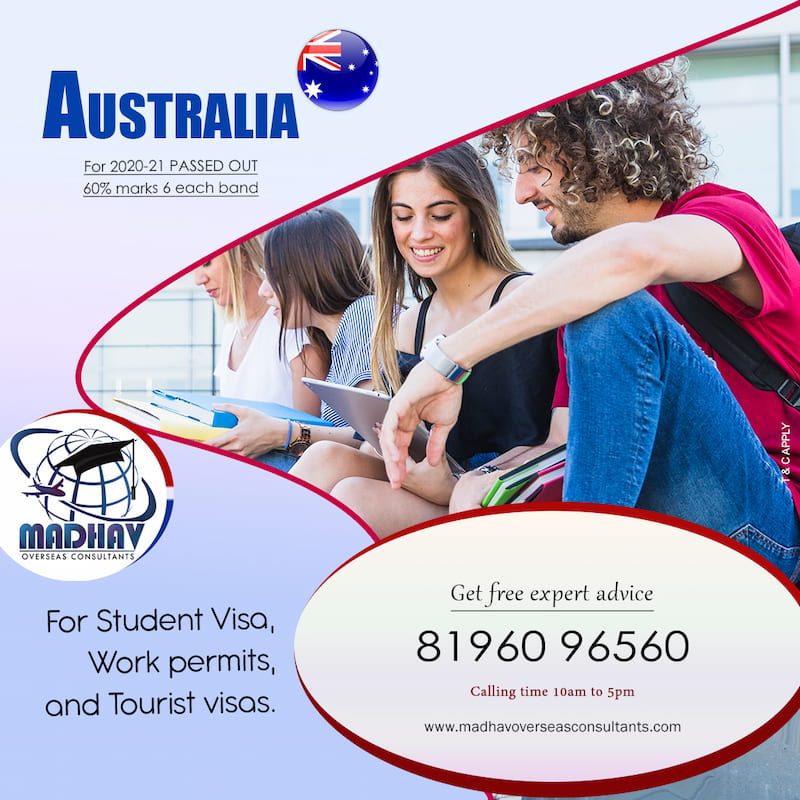 Study in australia Madhav Oversease jalandhar